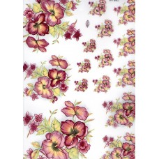 Ref. 78532 - DECALQUE FLOR ROSA